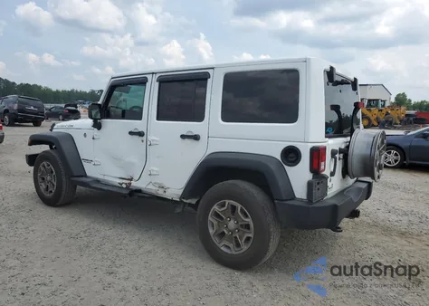 2016 Jeep Wrangler Unlimited Rubicon from USA, damaged, VIN 1C4BJWFGXGL349057